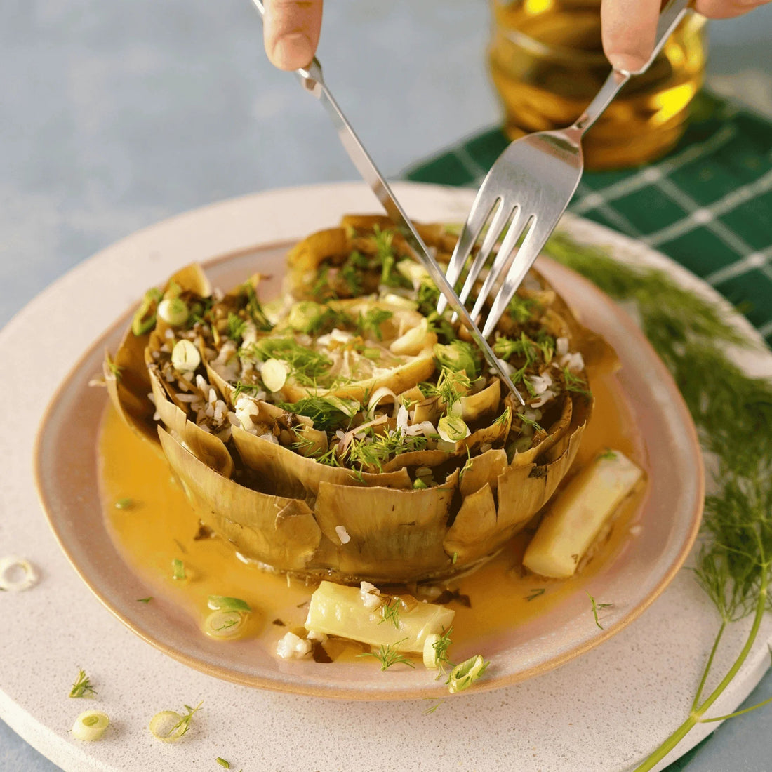 Artichoke Hemp Frittata Recipe (High-Protein Brunch Dish)