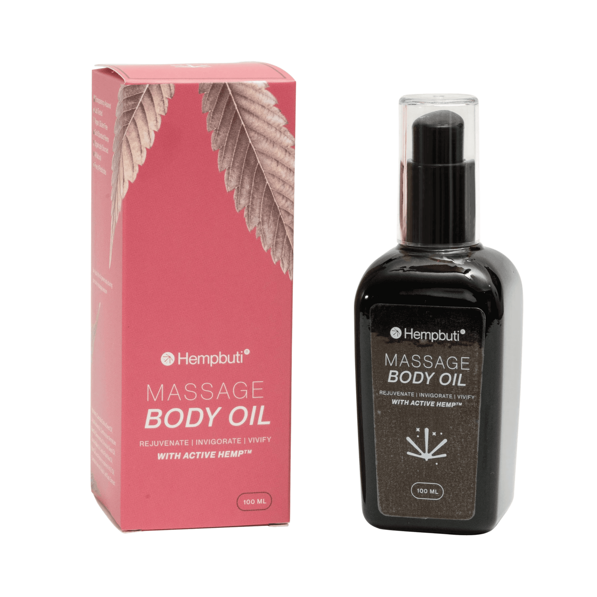Massage Body Oil - Hempbuti