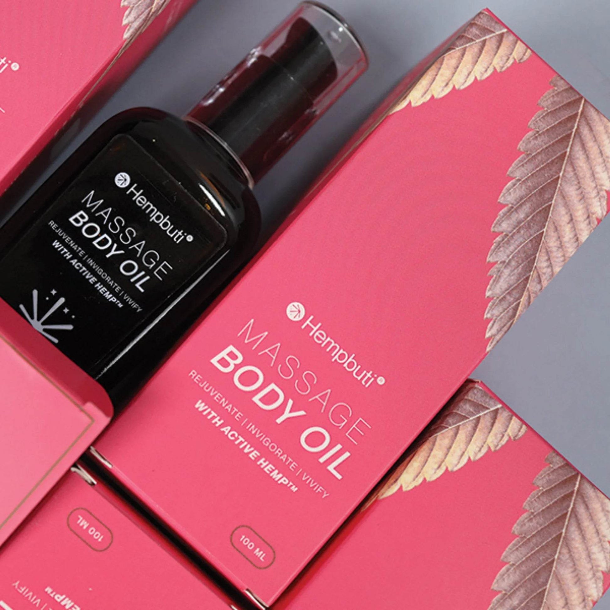 Massage Body Oil - Hempbuti
