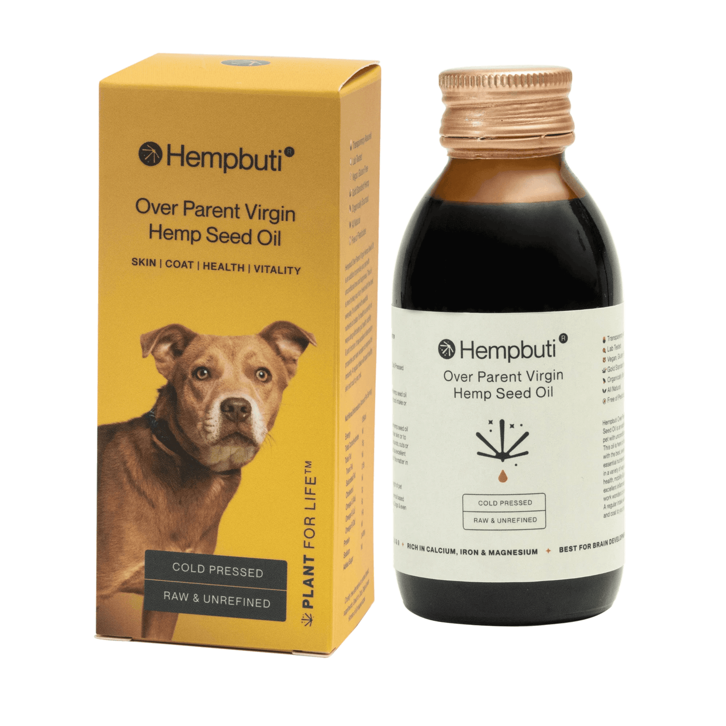 Over-Parent Virgin Hemp Seed Oil - Hempbuti