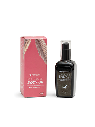 Hempbuti Massage Body Oil 100 ml | A Perfect Remedy For Body Stiffness