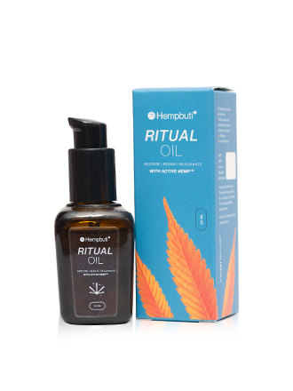 Hempbuti Ritual Oil 30 ml | A Daily Self-Care Face Oil | AM - PM Moisturizer