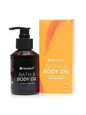 Hempbuti Bath & Body Oil 100 ml | A Soothing & Rejuvenating Bath & Body Oil to Pamper Your Skin!