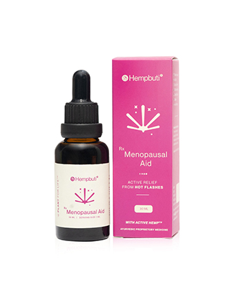 Hempbuti Rx Menopausal Aid 30 ml | A Perfect Solution for Peri & Post Menopausal Concerns in Women
